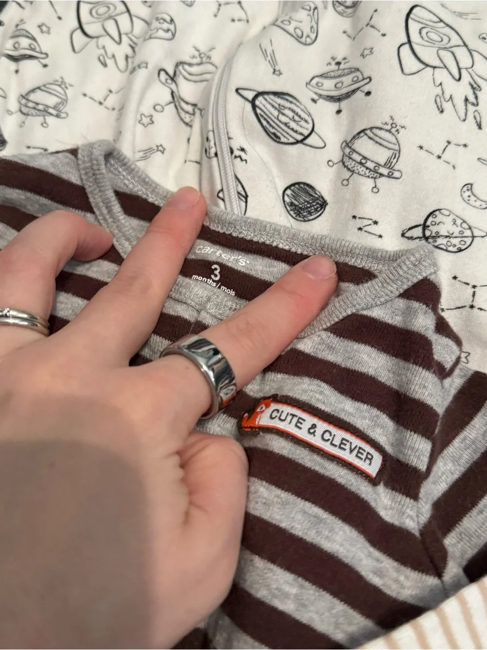 Baby boy sleeper bundle